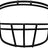 Xenith XRS-22X Carbon Steel Facemask Xenith