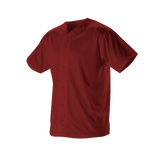Alleson Youth Full Button Lightweight Baseball Jersey Alleson
