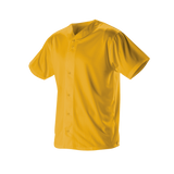 Alleson Youth Full Button Lightweight Baseball Jersey Alleson