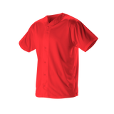 Alleson Youth Full Button Lightweight Baseball Jersey Alleson