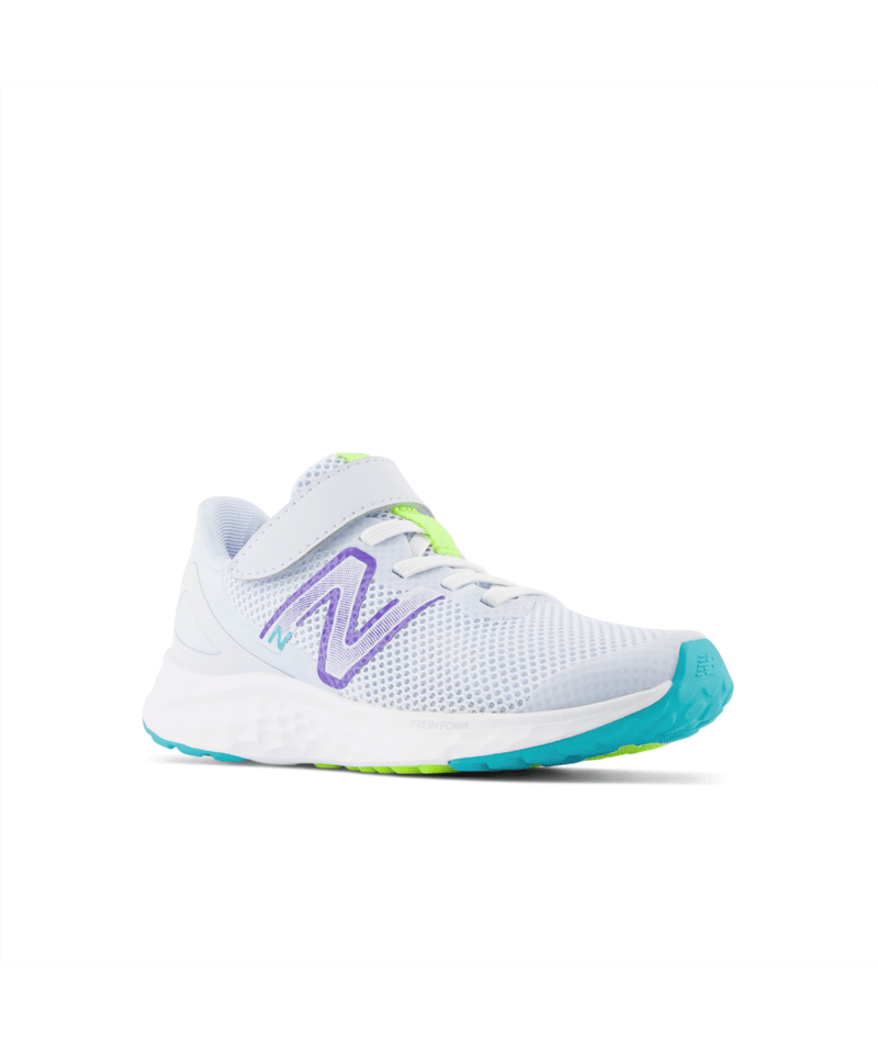 New Balance Youth Fresh Foam Arishi V4 Bungee Lace with Top Strap Shoe - PAARIIE4 (Wide)