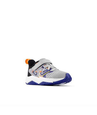 New Balance Infant Youth Boys Rave Run V2 Bungee Lace with Top Strap Shoe - ITRAVGN2 (X-Wide)