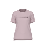 New Balance Women's Linear Circle Performance T-Shirt New Balance