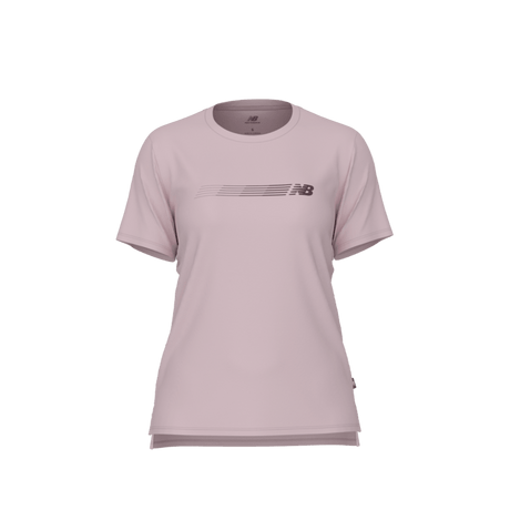 New Balance Women's Linear Circle Performance T-Shirt New Balance