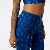 New Balance Women's Shape Shield 7/8 High Rise Printed Pocket Tight New Balance