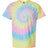 Dyenomite Men's Multi-Color Spiral Tie-Dyed T-Shirt Dyenomite