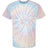 Dyenomite Men's Multi-Color Spiral Tie-Dyed T-Shirt Dyenomite