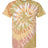 Dyenomite Men's Multi-Color Spiral Tie-Dyed T-Shirt Dyenomite