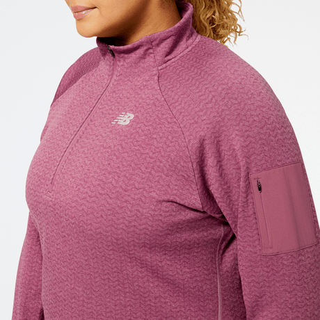New Balance Women's Heat Grid Half Zip Up New Balance