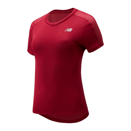 New Balance Women's Impact Run Short Sleeve Shirt New Balance