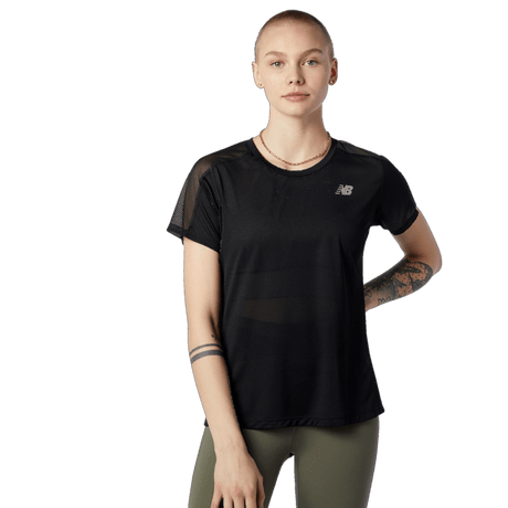 New Balance Women's Impact Run Short Sleeve Shirt New Balance