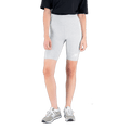 New Balance Women's Essentials Stacked Logo Cotton Fitted Short New Balance