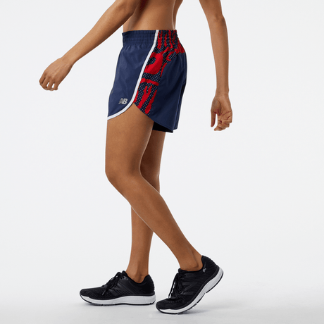 New Balance Women's Printed Accelerate 5 inch Short New Balance