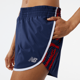 New Balance Women's Printed Accelerate 5 inch Short New Balance