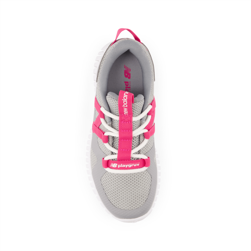 New Balance Youth Girls Playgruv V2 Bungee Running Shoe- PTPGRVAD Wide New Balance