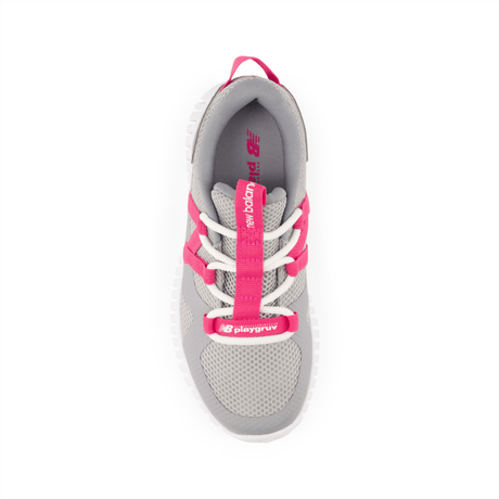 New Balance Youth Girls Playgruv V2 Bungee Running Shoe- PTPGRVAD Wide New Balance