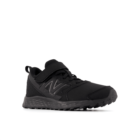 New Balance Youth Fresh Foam 650v1 Bungee Lace with Top Strap Running Shoe - YA650BB1 Wide New Balance