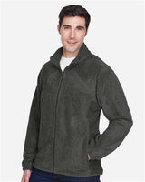 Harriton Men's Tall Full-Zip Fleece-4