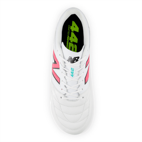 New Balance Men's 442 V2 Team FG Soccer Cleat - MS42FWH2 Wide New Balance