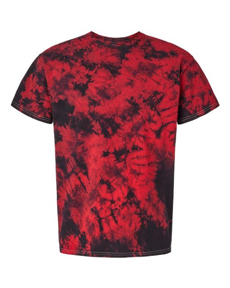 Dyenomite Men's Crystal Tie-Dyed T-Shirt Dyenomite