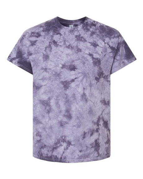 Dyenomite Men's Crystal Tie-Dyed T-Shirt Dyenomite