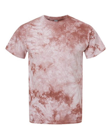 Dyenomite Men's Crystal Tie-Dyed T-Shirt Dyenomite