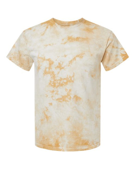 Dyenomite Men's Crystal Tie-Dyed T-Shirt Dyenomite