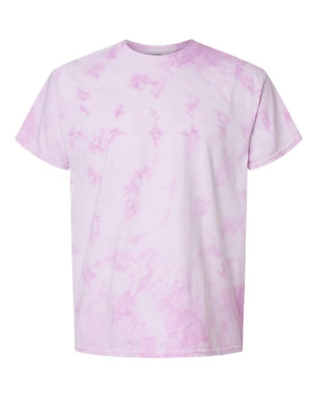 Dyenomite Men's Crystal Tie-Dyed T-Shirt Dyenomite