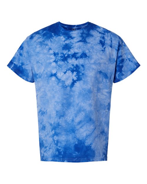 Dyenomite Men's Crystal Tie-Dyed Tee Dyenomite