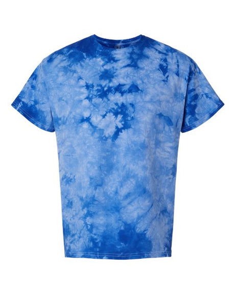 Dyenomite Men's Crystal Tie-Dyed Tee Dyenomite