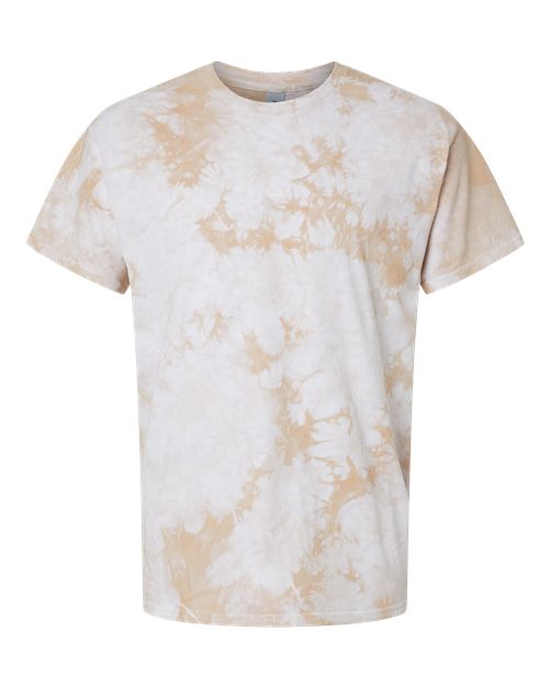 Dyenomite Men's Crystal Tie-Dyed Tee Dyenomite