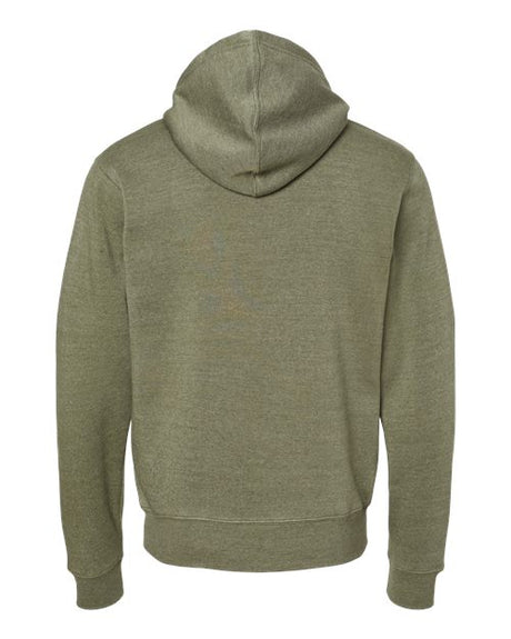 J. America Men's Fleece Hooded Triblend Sweatshirt Mens Apparel Sweatshirts & Fleece