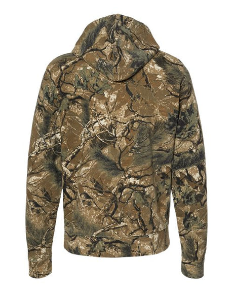 J. America Men's Fleece Hooded Triblend Sweatshirt Mens Apparel Sweatshirts & Fleece