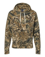 J. America Men's Fleece Hooded Triblend Sweatshirt Mens Apparel Sweatshirts & Fleece