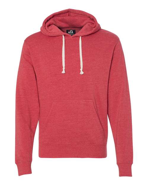 J. America Men's Fleece Hooded Triblend Sweatshirt Mens Apparel Sweatshirts & Fleece