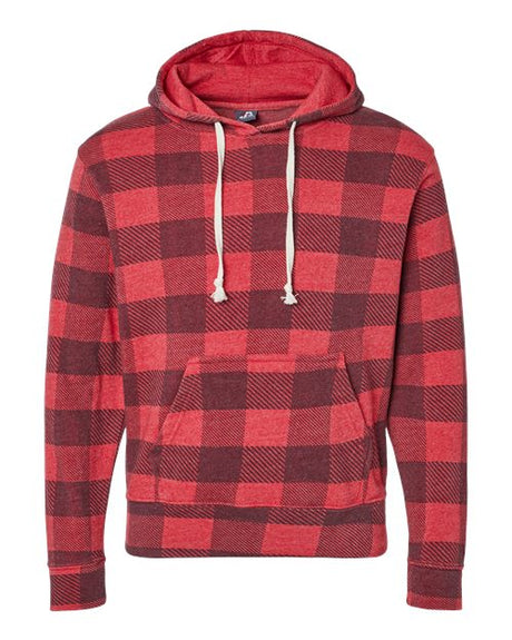 J. America Men's Fleece Hooded Triblend Sweatshirt Mens Apparel Sweatshirts & Fleece