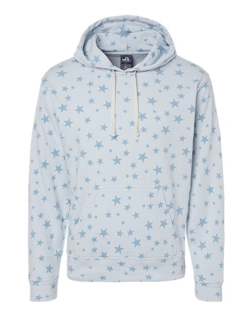 J. America Men's Triblend Fleece Hooded Sweatshirt Mens Apparel Sweatshirts & Fleece