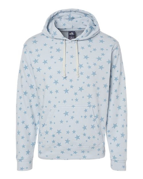 J. America Men's Triblend Fleece Hooded Sweatshirt Mens Apparel Sweatshirts & Fleece