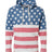 J. America Men's Fleece Hooded Triblend Sweatshirt Mens Apparel Sweatshirts & Fleece