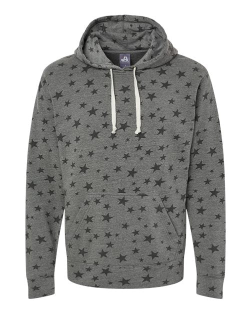 J. America Men's Triblend Fleece Hooded Sweatshirt Mens Apparel Sweatshirts & Fleece