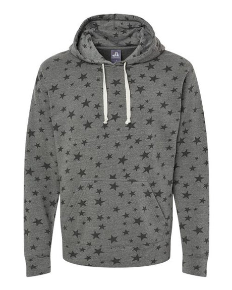 J. America Men's Triblend Fleece Hooded Sweatshirt Mens Apparel Sweatshirts & Fleece
