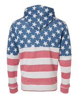 J. America Men's Fleece Hooded Triblend Sweatshirt Mens Apparel Sweatshirts & Fleece