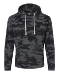 J. America Men's Triblend Fleece Hooded Sweatshirt Mens Apparel Sweatshirts & Fleece