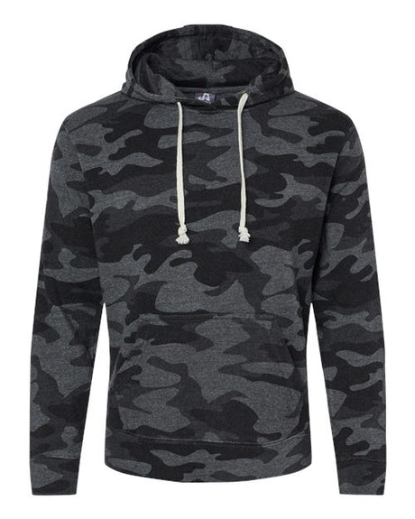 J. America Men's Triblend Fleece Hooded Sweatshirt Mens Apparel Sweatshirts & Fleece