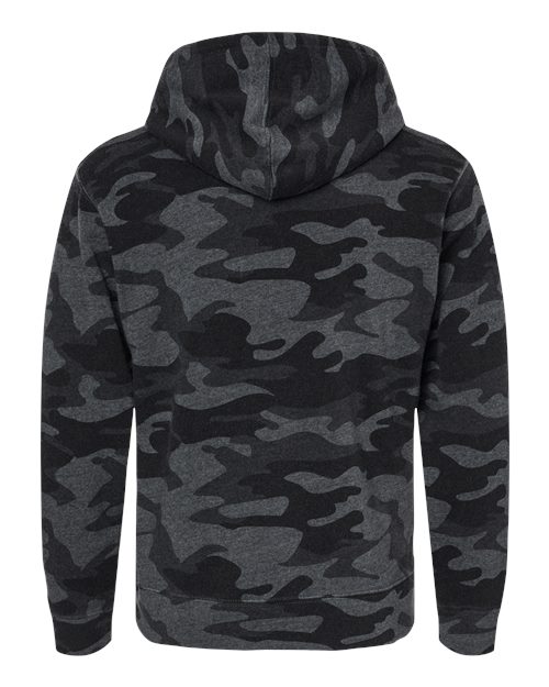 J. America Men's Triblend Fleece Hooded Sweatshirt Mens Apparel Sweatshirts & Fleece