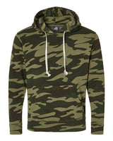 J. America Men's Triblend Fleece Hooded Sweatshirt Mens Apparel Sweatshirts & Fleece