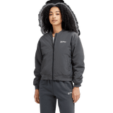 New Balance Women's Linear Heritage Woven Bomber Jacket New Balance