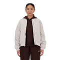 New Balance Women's Linear Heritage Woven Bomber Jacket New Balance