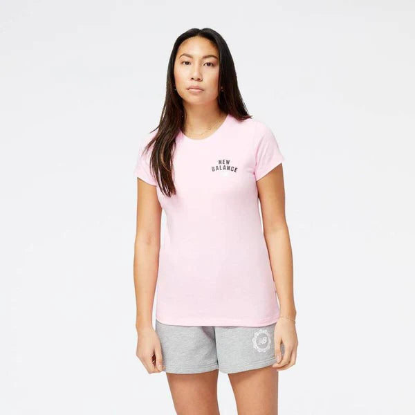 New Balance Women's Sport Core Arch Cotton Athletic T-Shirt New Balance