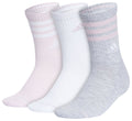 adidas Women's Cushioned 3-Stripe 3.0 3-Pack Crew